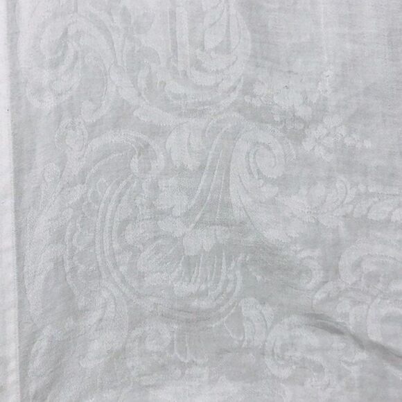 VTG Tablecloth Linen Cotton Rectangle 68” x 84” - Picture 6 of 6